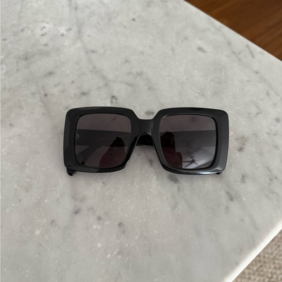 Celine Accessories - Celine Chic Black Square oversized Sunglasses